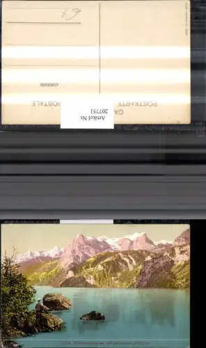 207751,Vierwaldstättersee m. Urirotstock Partie Kt Luzern