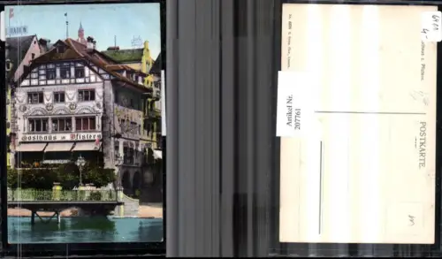 207761,Luzern Gasthaus zum Pfistern pub E. Goetz 4376