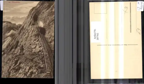 207762,Pilatusbahn Bergbahn Kt Luzern