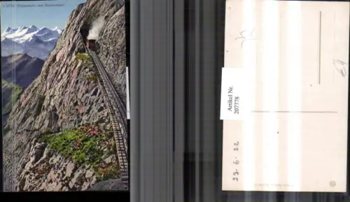 207778,Pilatusbahn Bergbahn u. Berneralpen Kt Luzern