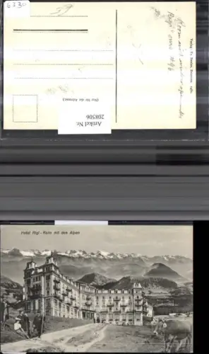 208506,Hotel Rigi Kulm m. d. Alpen Kt Luzern