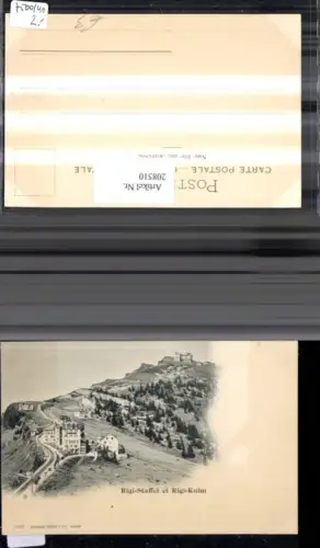 208510,Rigi-Staffel et Rigi-Kulm Kt Luzern