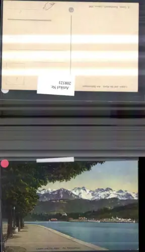 208521,Luzern u. d. Alpen am Nationalquai Partie pub E. Goetz 5648