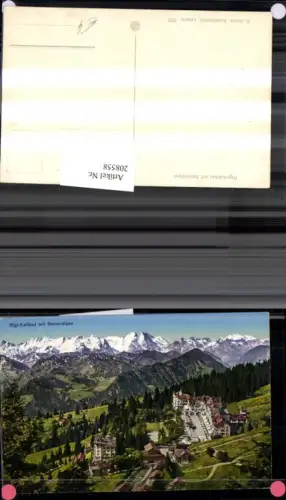 208558,Rigi-Kaltbad m. Berner Alpen pub E. Goetz 5737 Kt Luzern