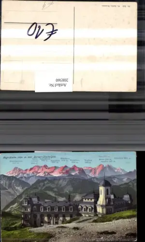 208560,Rigi-Kulm m. Berner Alpen Lauternarhorn Rosenhorn Trugberg Silberhorn Kt Luzern