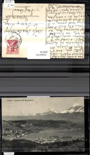 208570,Luzern Totale Aussicht v. Sonnenberg