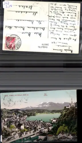 208579,Luzern Totale m. Gütsch u. Rigi