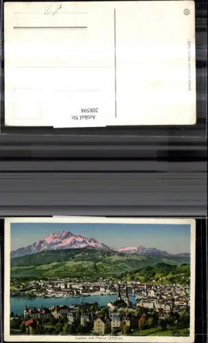 208594,Luzern Totale u. Pilatus
