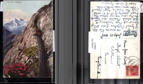 208637,Pilatusbahn Bergbahn Eselwand pub E. Goetz 4287 Kt Luzern