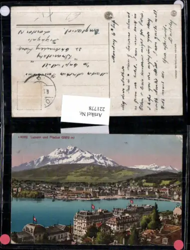 221778,Luzern Totale u. Pilatus