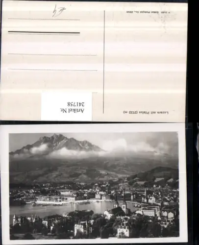 241758,Luzern Totale m. Pilatus