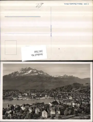 241760,Luzern Totale und Pilatus