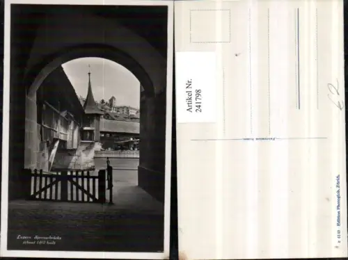 241798,Luzern Spreuerbrücke Brücke