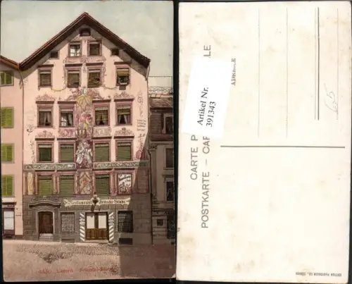 391343,Luzern Restaurant Fritschi-Stube