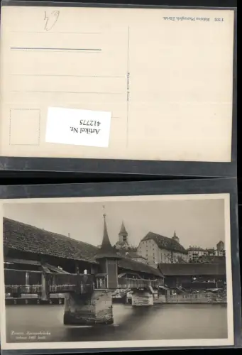 412775,Luzern Spreuerbrücke Brücke