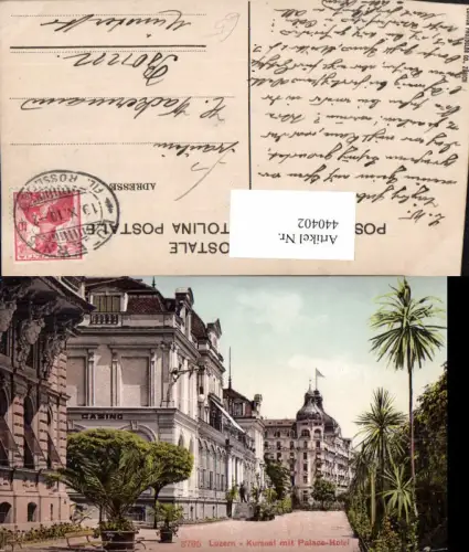 440402,Luzern Kursaal m. Palace Hotel