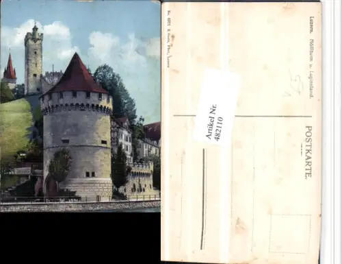 482110,Luzern Nölliturm Turm u. Luginsland pub E. Goetz 4371