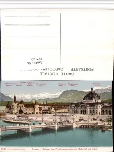 482120,Luzern Kriegs- und Friedensmuseum m. Bahnhof
