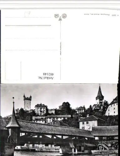 482148,Luzern Spreuerbrücke Brücke