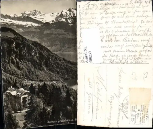 586259,Kurhaus Grubisbalm a. Rigi Vitznau Switzerland