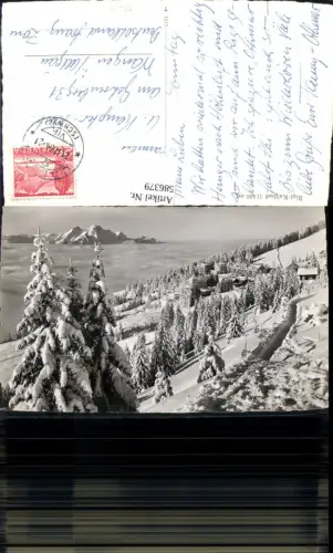 586379,Foto Ak Rigi-Kaltbad Winteransicht Switzerland