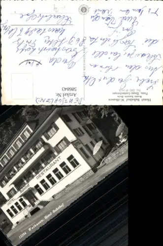 586843,Foto Ak Wolhusen Hotel Bahnhof Switzerland