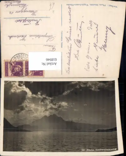 618946,Pilatus Gewitterstimmung b. Luzern Weggis