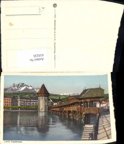 619235,Luzern Kapellbrücke