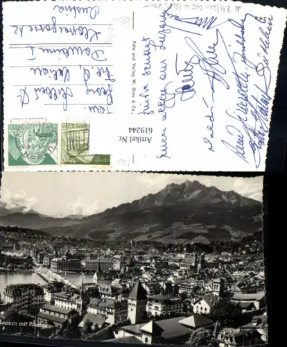 619244,Foto Ak Luzern m. Pilatus