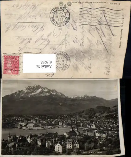 619265,Luzern m. Pilatus
