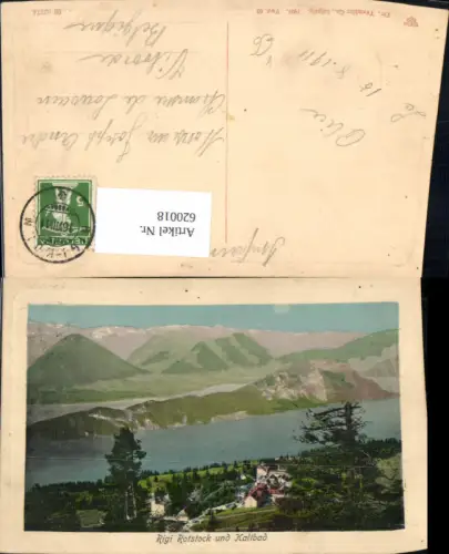 620018,Rigi Rotstock u. Kaltbad Weggis pub Dr. Trenkler Co 63