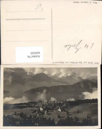 620320,Foto Ak Blick auf Rigi-Kaltbad u. Bürgenstock Weggis pub J. Gaberell