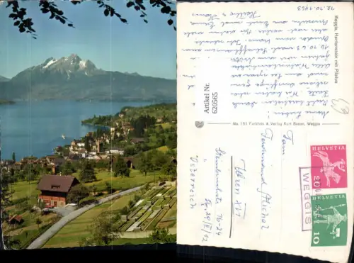 620565,Weggis Hertenstein m. Pilatus