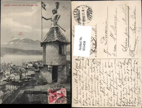 655458,Luzern von der Musegg aus