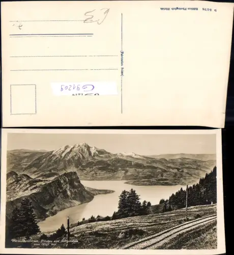 691209 Vierwaldstättersee Pilatus Rigi Bürgenstock Luzern