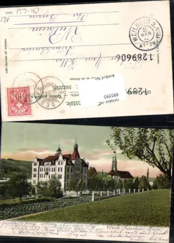 695595 Töchterpensionat Lehrerinnenseminar Baldegg Hochdorf Luzern pub Goetz 1827