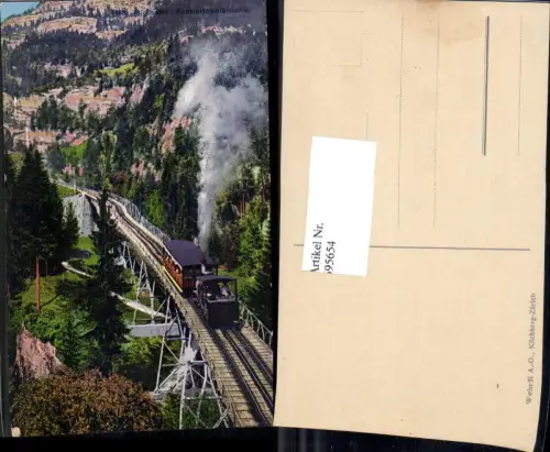 695654 Rigibahn Schnurtobelbrücke Brücke Lokomotive Bergbahn Vitznau Luzern