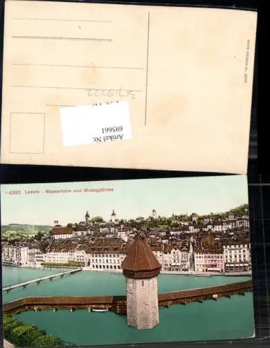 695661 Luzern Wasserturm Museggtürme pub Photoglob 4380