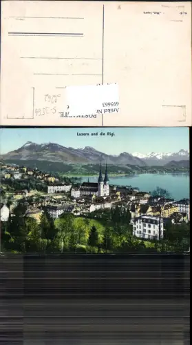 695663 Luzern und die Rigi