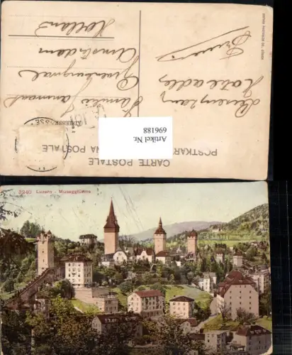 696188 Luzern Museggtürme pub Photoglob 3240