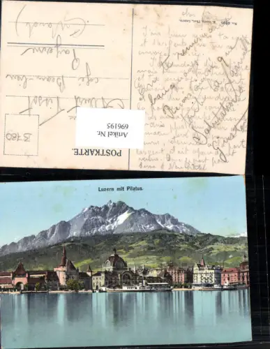 696195 Luzern m. Pilatus pub Goetz 4005