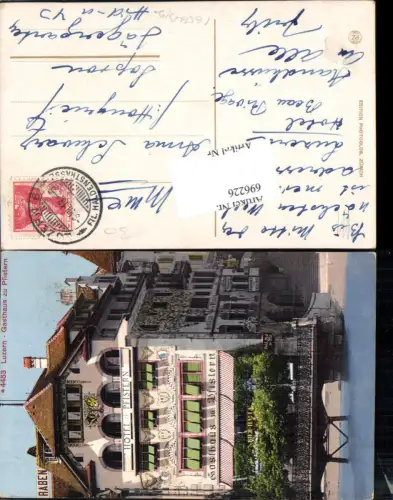 696226 Luzern Gasthaus Pfistern pub Photoglob 4453