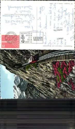 696451 Pilatusbahn Pilatus Eselwand Luzern Bergbahn