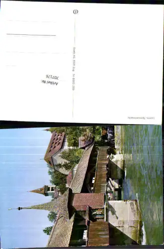 707176 Luzern Lucerne Schweiz alte Ansichtskarte