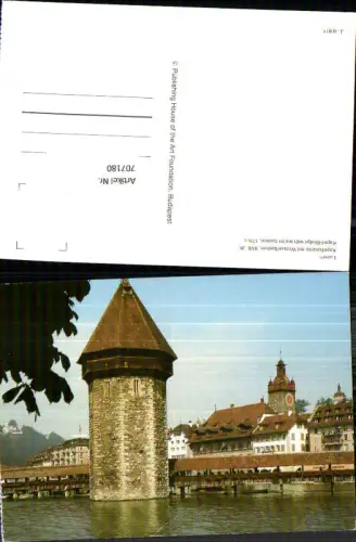 707180 Luzern Lucerne Schweiz alte Ansichtskarte