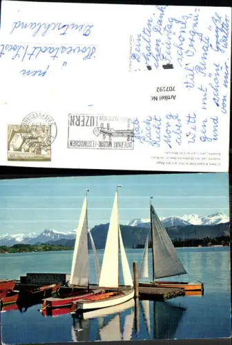 707192 Luzern Lucerne Schweiz alte Ansichtskarte