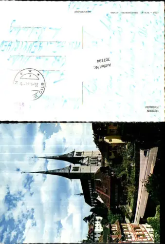 707194 Luzern Lucerne Schweiz alte Ansichtskarte