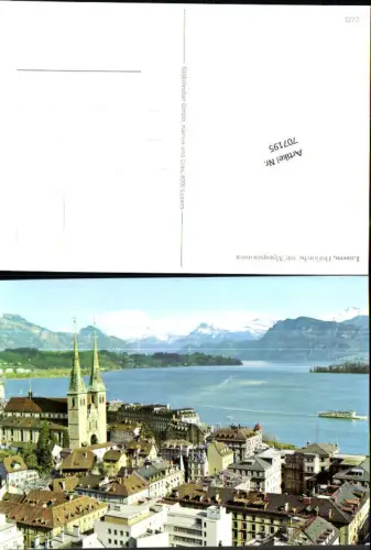 707195 Luzern Lucerne Schweiz alte Ansichtskarte