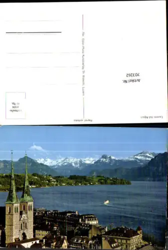 707262 Luzern Lucerne Schweiz alte Ansichtskarte