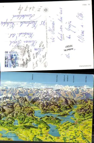 707267 Luzern Lucerne Schweiz alte Ansichtskarte